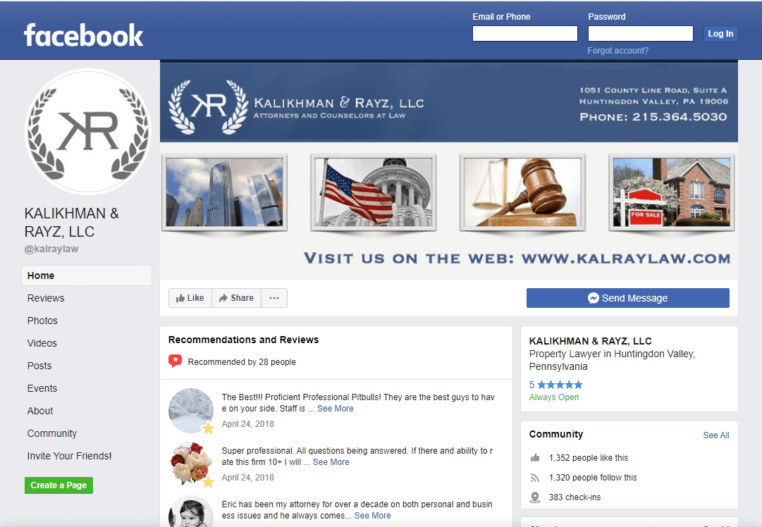 Lawyer Social Profile